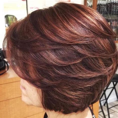 We know when a lot of women go for short hairstyles this modern wedge bob with bangs is perfect and suitable for women over 50. 2018 Haircuts for Older women Over 50 - HAIRSTYLES