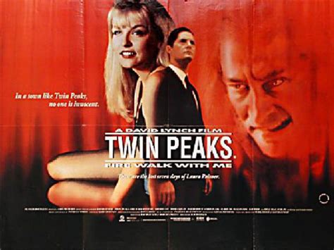 Twin Peaks Fire Walk With Me 1992 British Quad Poster Posteritati
