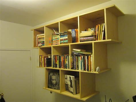 Custom Wall Hanging Bookcase Shelves By Wooden It Be Nice