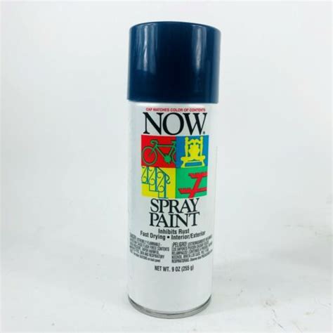 Now Paints 21207 Ford Blue Paint 9 Oz Fast Drying Inhibit Rust