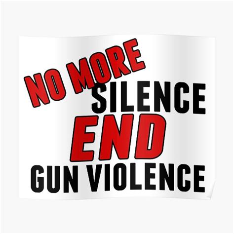 Stop Gun Violence Posters Redbubble
