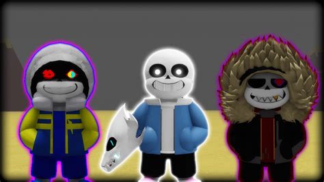 All Special Characters Showcase Au Sans Battles Youtube