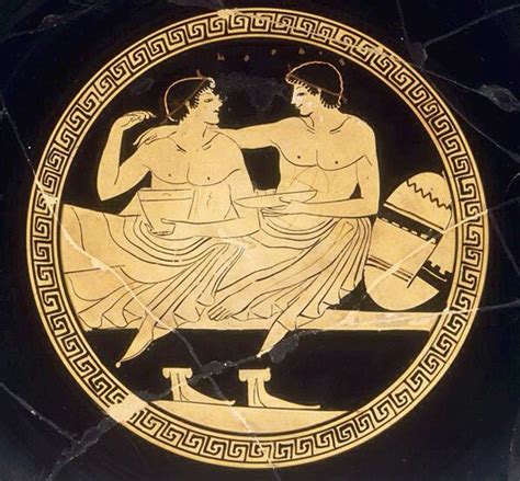 coupe symposium ancient greek art greece art greek art