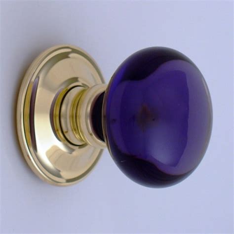 Amethyst Purple Glass Door Knobs Mortice Or Rim Door Handles And Door
