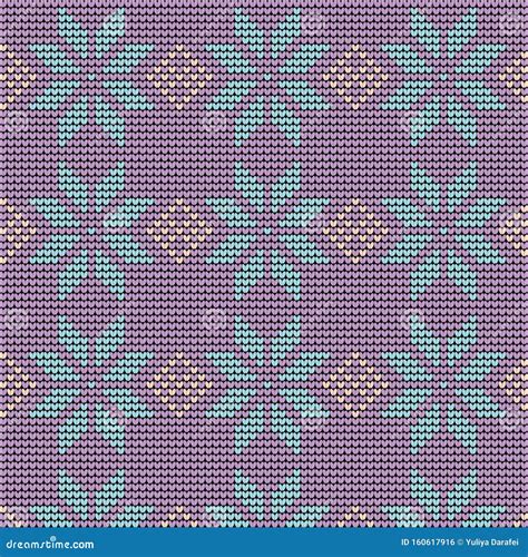 Norwegian Traditional Ornament Seamless Pattern With Floral Ornament