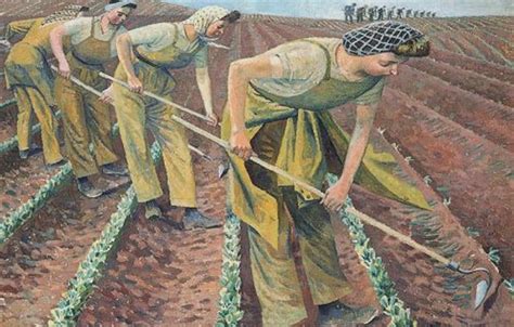 Evelyn Dunbar The Lost Works Country Life British Artist Artist Art