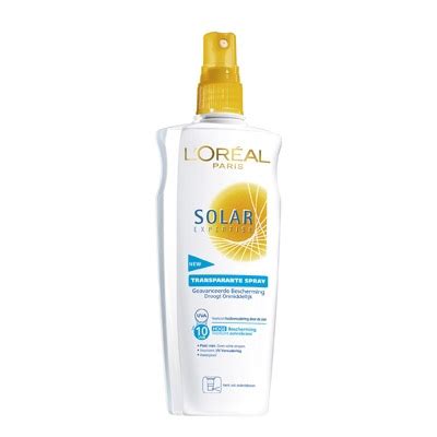 Loreal Solar Expertise Zonnebrand Spray Invisi Factor Spf Ml