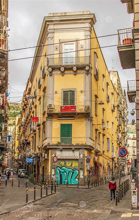 The Spanish Neighborhoods Of Naples Italy Stock Image Image Of