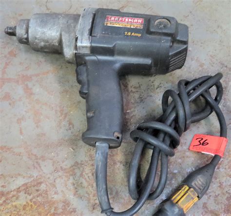 Craftsman 12 Impact Wrench Ssr Powers On See Video