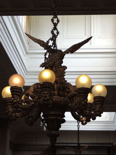 Eagle Chandelier From Chatsworth House
