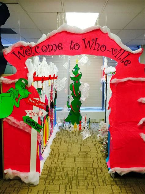Image Result For Whoville Cubicle Office Christmas Decorations