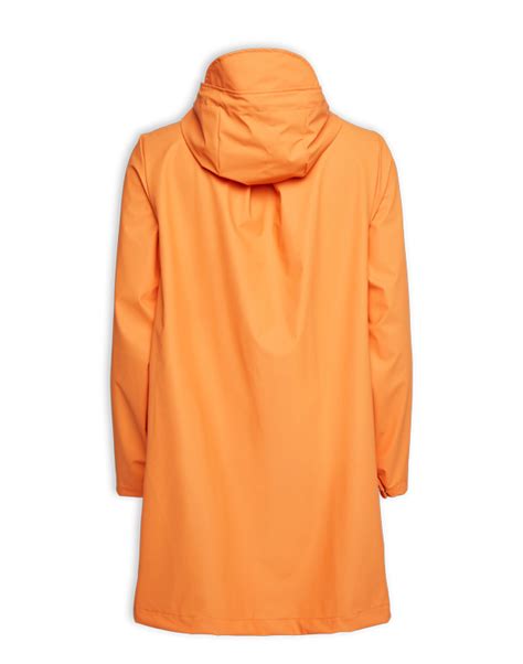 A Line Jacket Orange Rain Jackets Rains Watch Wear