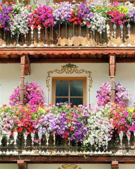 Comment Avoir Un Balcon Fleuri Idées En 50 Photos Beautiful Flowers