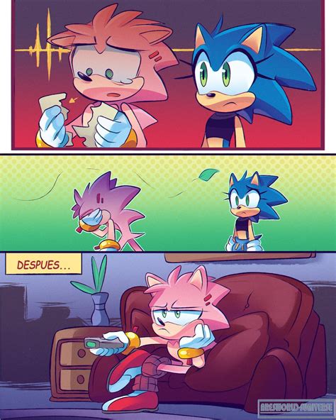 Sonic Cómics 78 Foto Sonic Sonic Y Amy Sonic Adventure