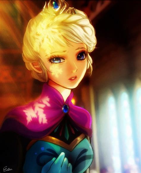 queen elsa disney princess art queen elsa elsa anime