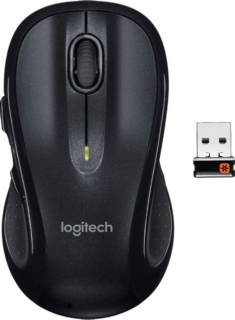 Logitech M510 Wireless Laser Mouse Silverblack 910 001822 Best Buy