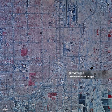 Phoenix Arizona Satellite Image High Res Stock Photo Getty Images