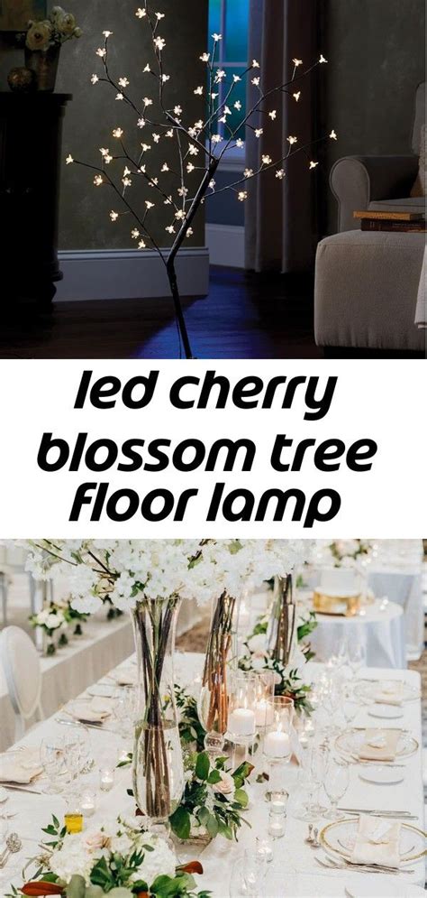 Led Cherry Blossom Tree Floor Lamp Tree Floor Lamp Cherry Blossom