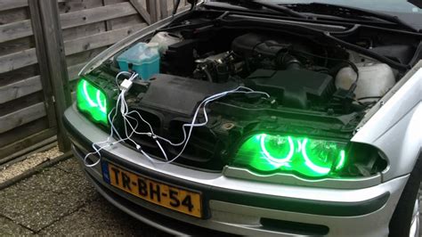 Hey würde gerne angel eyes bj 99 limo nach rüsten. Angel eyes BMW E46 - YouTube