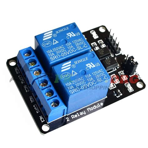 2 Channel Relay Module Arduino Relay Module With Optocoupler Pk Mart