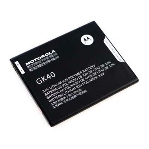 🏷️【tudo Sobre】→ Bateria Original Motorola Modelo Gk40 Para Celular