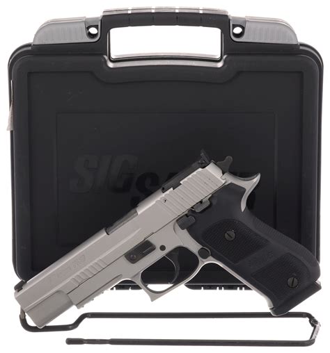 Sig Sauer P220 Match Elite Semi Automatic Pistol With Case Rock