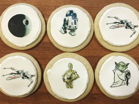 Here's what i've learned about decorating sugar cookies: Decorated STAR WARS Sugar Cookies (1 Dozen) - Doll House ...