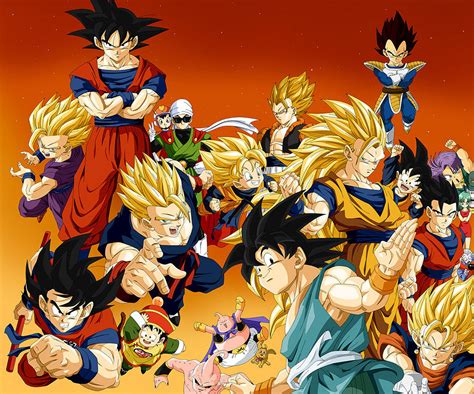 Vegeta Gohan Buu Son Goku Trunks Videl Dragon Ball Z Poster My Hot
