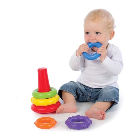 Playgro Rock N Stack Toy For Baby Infant Toddler Children 4011455