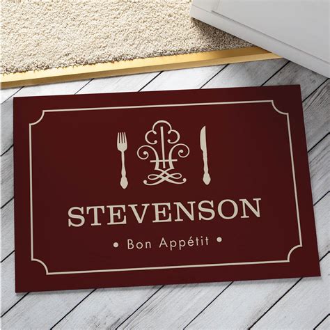 Shop miles kimball for custom kitchen towels and personalized kitchen aprons. This exclusive doormat is perfect for the kitchen or ...