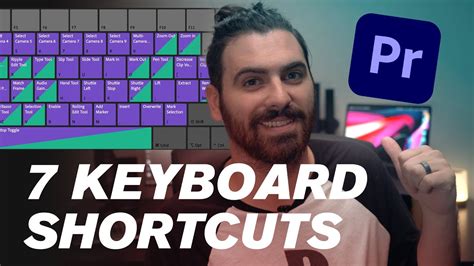 7 Keyboard Shortcuts To Edit Faster In Premiere Pro YouTube