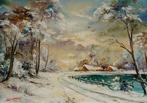 Iarna 4 Tablou De Emil Ciubotaru