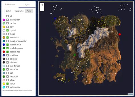 ArkMapShare Adds Ark Wiki Resource Overlays To 8 Maps R ARK
