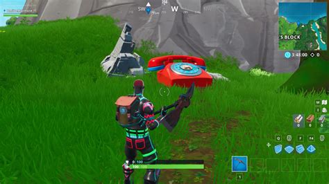 You'll find a red rotary phone this time. Fortnite: Durrr Burger and Pizza Pit Big Telephone ...