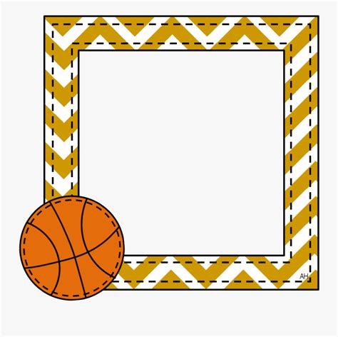 Border And Frames Basketball Free Transparent Clipart Clipartkey