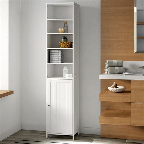 Tall Bathroom Cabinet With Hamper Semis Online