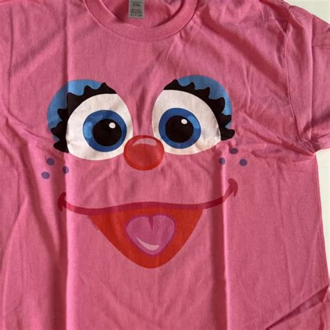 Official Sesame Street Abby Cadabby Face Kids T Shirt Child Size Small