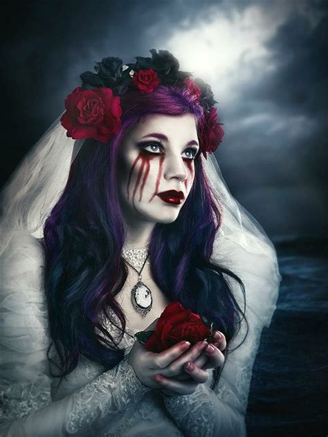 rebeca saray gothic artwork vampire bride gothic fantasy art