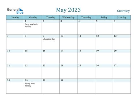 General Blue 2023 Calendar With Holidays Get Latest 2023 News Update