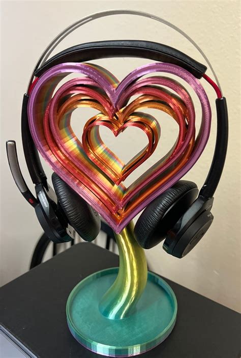 3d Printed Headset Stand Etsy