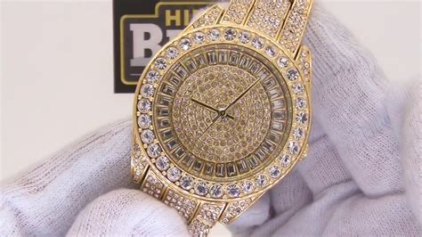 Gold Bling Bling Watch Youtube