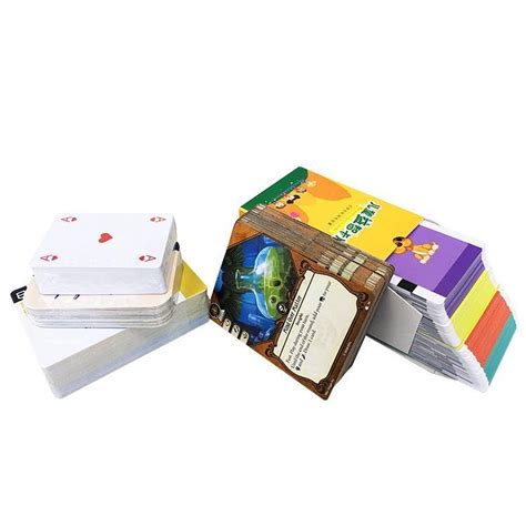 Personalized Custom Card Game Affirmation Cards Printing Playing Paper