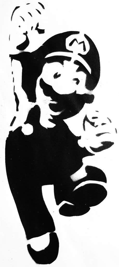 Mario Stencil Stencil Street Art Star Wars Stencil Vinyl Paintings