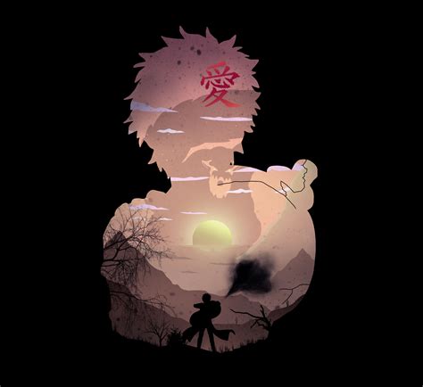 The Sand Ninja Demon Gaara In 2020 Gaara Naruto Art