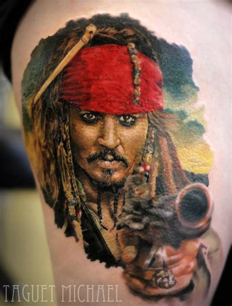 Captain Jack Sparrow Tattoo Captain Jack Sparrow Tattoo Jack