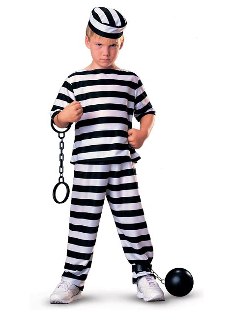 Jailbird Child Costume