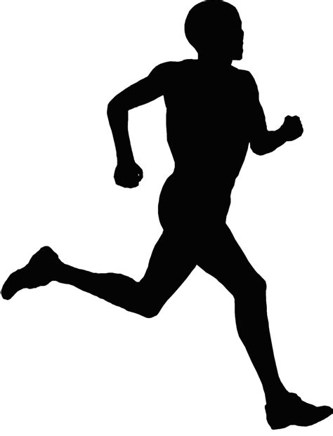 Running Silhouette Background Png Image Png All