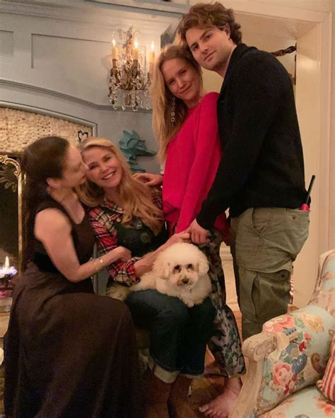 Christie Brinkley Shares Rare Photo With Her 3 Kids For Holidays