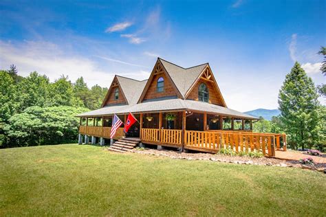 Sunrise Meadow Log Cabin In The Smoky Mountains Cabins For Rent In