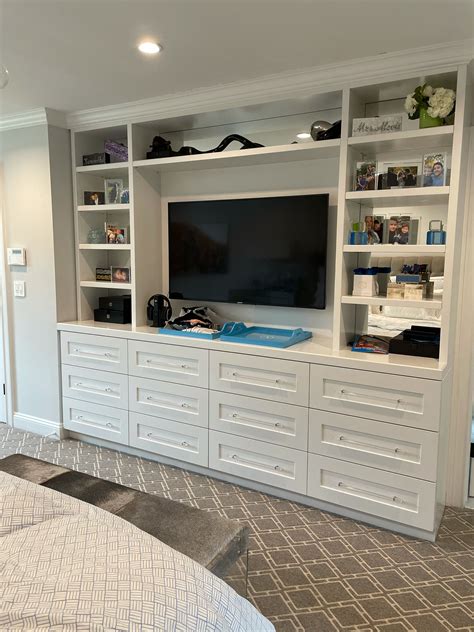 Bedroom Built In Wall With Drawers 😍 Built In Bedroom Cabinets Bedroom